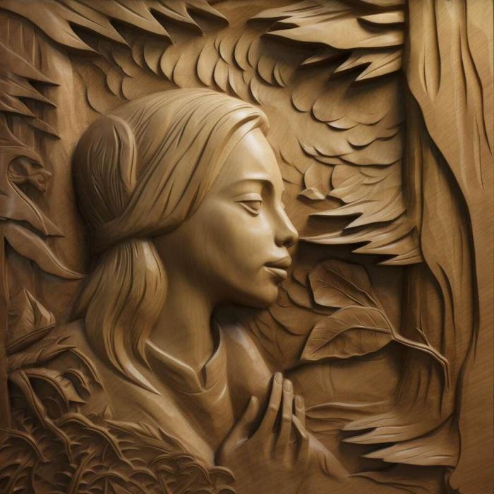 نموذج ثلاثي الأبعاد لآلة CNC 3D Art 